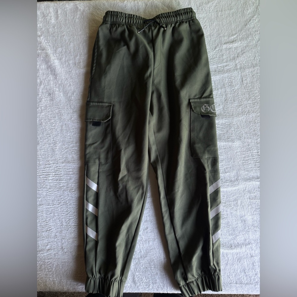Boys Green Jogger Pants